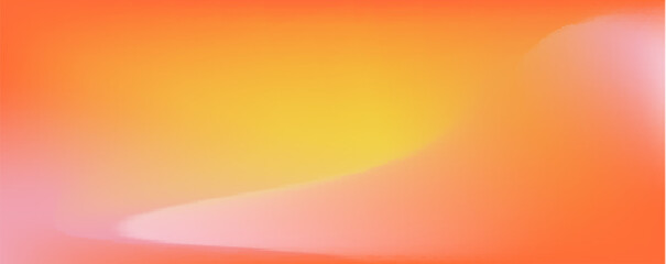 Trendy blank minimalist poster with y2k aesthetic. Modern banner with blurred neon gradient. Vector background with noise and 3d holographic colors.