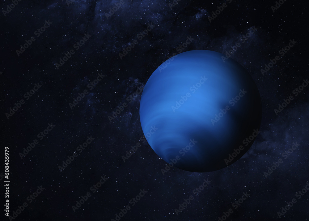 Canvas Prints neptune, galaxy and nebula. elements of this image furnished by nasa.