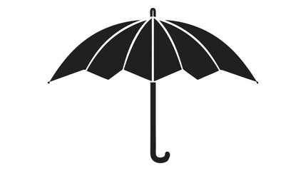 Obraz premium Umbrella icon for graphic design projects. Logo, vector icon isolated on white background