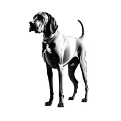 An illustration dog(Great Dane)