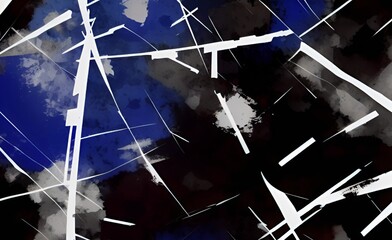 Brushstrokes colorful texture acrylic paint on canvas. picture for artwork design. Modern contemporary art. Abstract art background hand drawn acrylic painting. Digital art illustration
