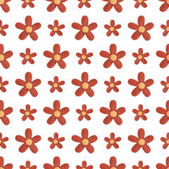 Floral seamless pattern background