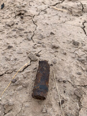 Spent Shell Casing at Military Wash 