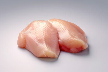 raw chicken fillets