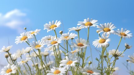 Fototapeta na wymiar field of daisies