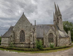 Fototapeta na wymiar Chapel Saint Fiacre in Brittany