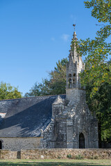 Fototapeta na wymiar Chapel Saint Fiacre in Brittany, France