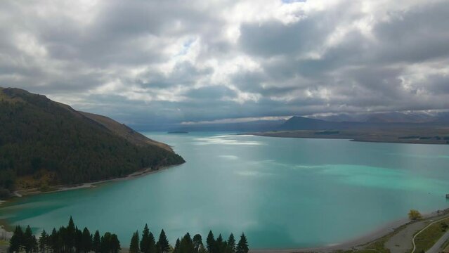 테카포 호수_lake tekapo