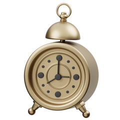 Alarm Clock Retro Electronics 3D Icon