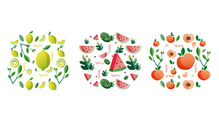 Patterns de Frutas