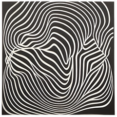 "The Maze .1" Vector Graphic, Abstract Transformations: Exploring Boundaries and Expressions
