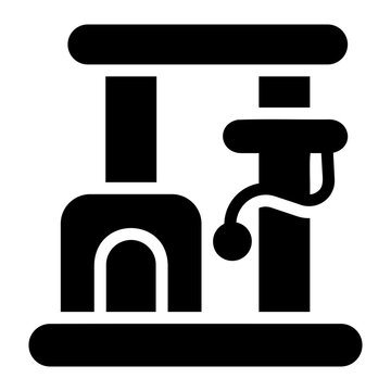 stratching post Solid icon