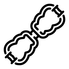 tug of war Line Icon
