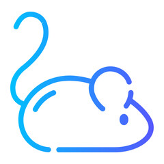 mouse Line Gradient Icon