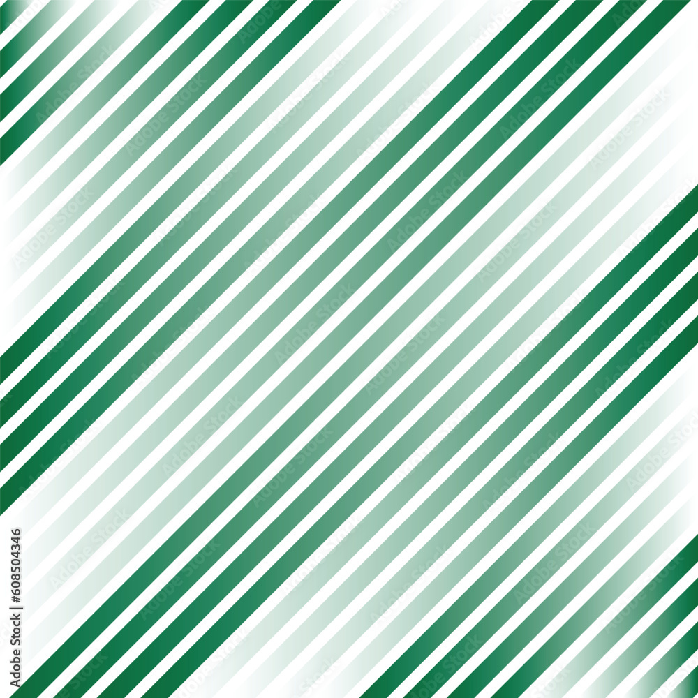 Poster abstract seamless geometric diagonal green white gradient pattern.