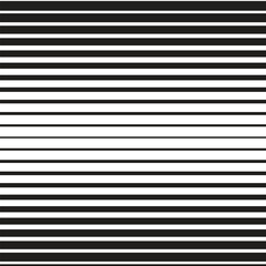 abstract seamless black horizontally parallel lines pattern vector art.