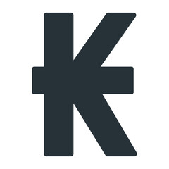 Fototapeta premium Lao Kip Symbol