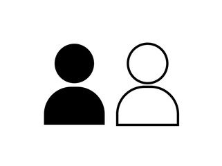 icon of a person, person icon