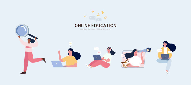 Online education element set