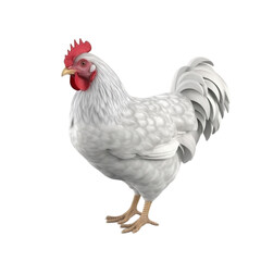 Fototapeta premium rooster isolated on transparent background