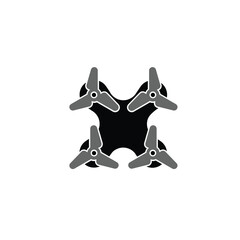 drone logo fly design technology