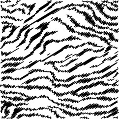 Abstract vector tiger, zebra background, pattern. Animal stroke