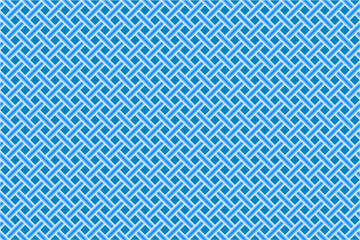 blue seamless diagonal mesh, abstract vector art illustration