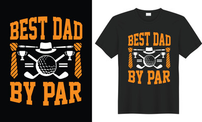 Father's Day t-shirt design. Free Vector vintage typography illustration. with graphic vector design. Dad typography t-shirt design template. Dad t-shirt design with words Dad t-shirt design,
