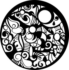 vector abstract ball