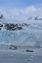 Glacier at Glacier Bay National Park Alaska