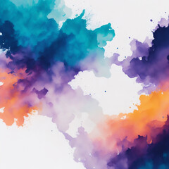 abstract watercolor background ai generated 