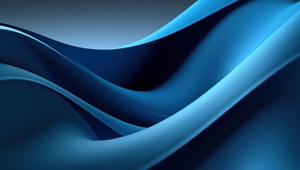 Obraz premium abstract blue wave background