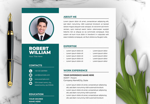 Corporate Business Resume Design
