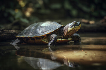 Fototapeta na wymiar Turtle, generative ai