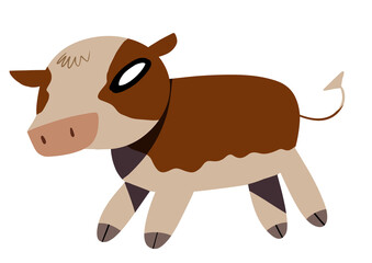 Cow cartoon