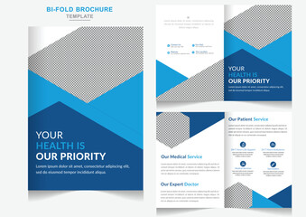 Creative Healthcare medical services bifold business brochure