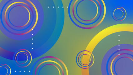 Abstract background with smooth shapes