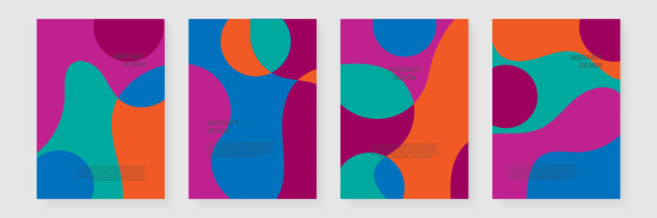 minimal covers design. Annual report template.