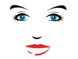 Face vector illustration