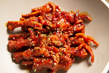 Hot and Spicy Chicken Feet