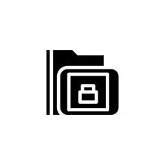 Obraz premium catalog document folder solid icon