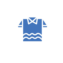 jersey shirt wear solid icon
