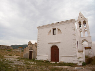 Greece Kithira island Castle of Chora Kithira