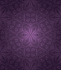 Seamless floral pattern. Vector illustration.