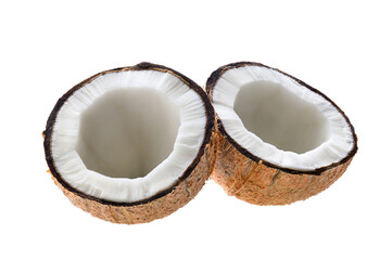 coconut isolated on transparent png