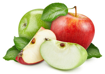 Apple isolated on white background