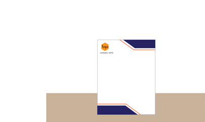 Corporate business lettered design 