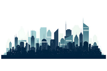 city skyline illustration