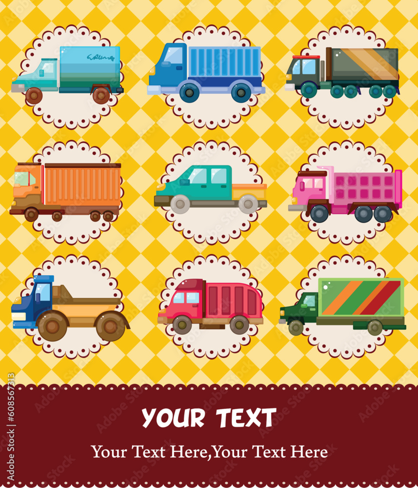 Canvas Prints truck card