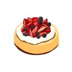 strawberry cheesecake